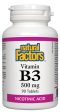 Natural Factors Vitamin B3 Nicotinic Acid 500 mg (90 Tablets) Online now