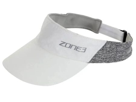 Zone3 | Lightweight Race Visor | White   Silver Discount