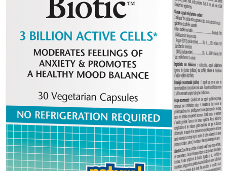 Natural Factors Calm Biotic 3 Billion Active Cells 30 Capsules Cheap