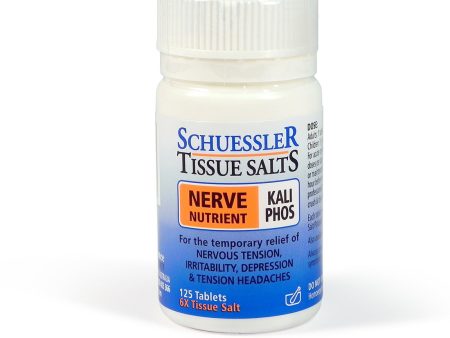 Schuessler Tissue Salts Kali Phos Nerve Nutrient (125 Tablets) Discount