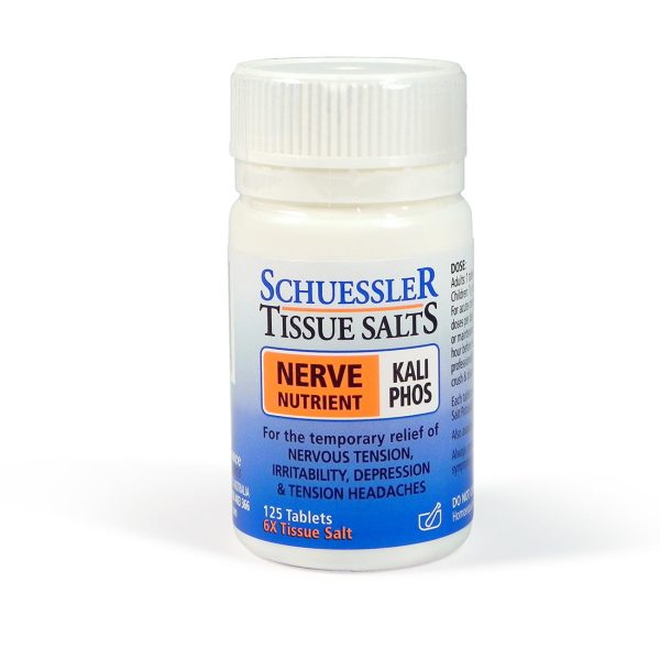 Schuessler Tissue Salts Kali Phos Nerve Nutrient (125 Tablets) Discount