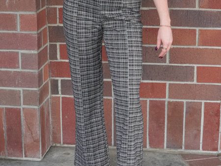 Gianna Jacquard Check Pant For Sale