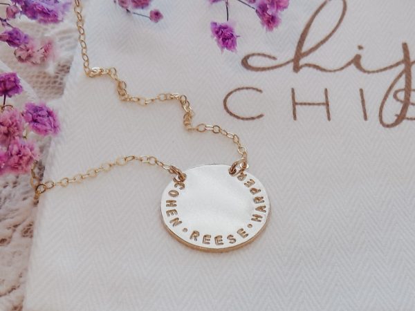 Jada Disc Personalized Name Necklace Online