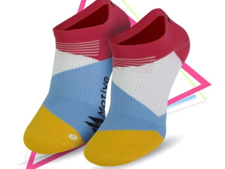 Motive Sock Speed Performance Velocity Liner 3D - Red Blue Discount