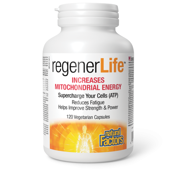 Natural Factors RegenerLife (120 VCaps) on Sale