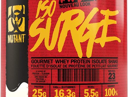 Mutant ISO SURGE Whey Protein Isolate - Vanilla Ice Cream (1.6 lbs) Hot on Sale