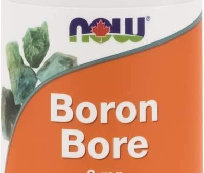 NOW Boron 3 mg (100 VCaps) Online now