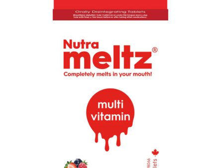 Nutrameltz Multivitamin - Mixed Berry (60 Tablets) Online Sale