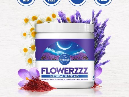 Truwild FlowerZZZ Natural Sleep Aid (60 Capsules) Discount