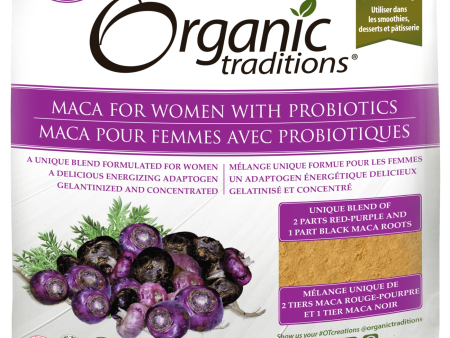 Organic Traditions Maca for Women with Probiotics (150 g) Online