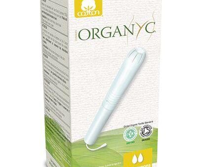 Organ(y)c 100% Organic Cotton Tampons with Applicator Regular (16 Tampons) Fashion