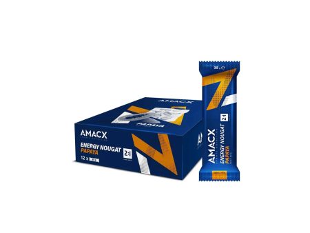 Amacx | Energy Nougat | Papaya | 12 Pack For Sale