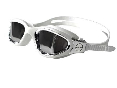 Zone3 | Vapour | Swim Goggles | White   Silver Polarized For Discount