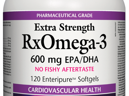 Natural Factors RxOmega-3 Extra Strength 600 mg EPA DHA (Softgels) Online