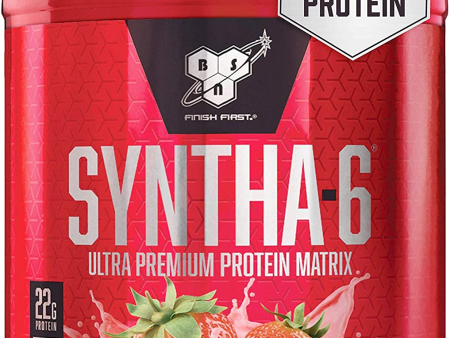 BSN SYNTHA-6 Protein Powder - Strawberry Milkshake Hot on Sale