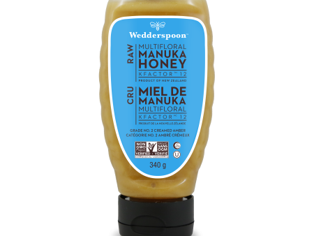 Wedderspoon Raw Multifloral Manuka Honey KFactor 12 (340 g) Online