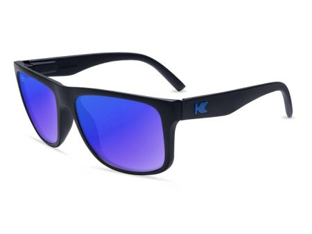 Knockaround Torrey Pines Sunglasses - Black & Blue Supply