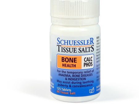 Schuessler Tissue Salts Calcium Phosphate Bone Health (125 Tablets) Fashion