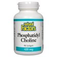 Natural Factors Phosphatidyl Choline 420 mg (90 Softgels) For Cheap