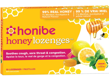 Honibe Honey Lozenges - Lemon (10 Lozenges) Online Sale