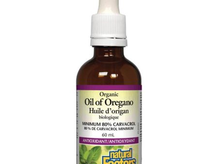 Natural Factors Certified Organic Oil of Oregano Online Hot Sale