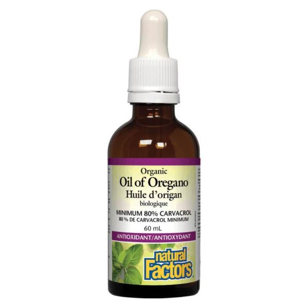 Natural Factors Certified Organic Oil of Oregano Online Hot Sale