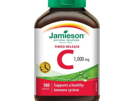 Jamieson Vitamin C Timed Release 1000 mg (100 Caplets) Online Sale