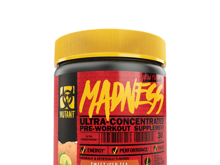 Mutant Madness Pre-Workout Supplement - Sweet Iced Tea (225 g) Hot on Sale