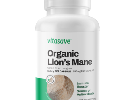 Vitasave Organic Lion s Mane (120 VCaps) For Discount