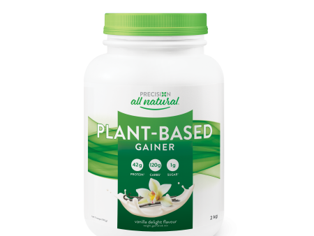 Precision All Natural Plant-Based Gainer - Vanilla Delight (2 kg) For Discount