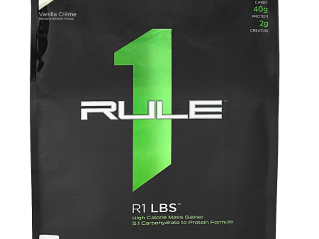 Rule One R1 LBS High Calorie Mass Gainer - Vanilla Creme (12 lbs) Discount