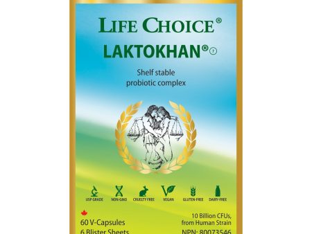 Life Choice Laktokhan Probiotic Complex (60 VCaps) on Sale