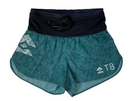 T8 Women s Sherpa Shorts v2 Inked Teal Online Sale