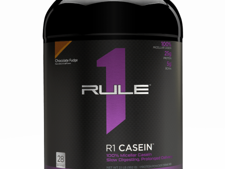 Rule One R1 Casein 100% Micellar Casein Protein - Chocolate Fudge on Sale