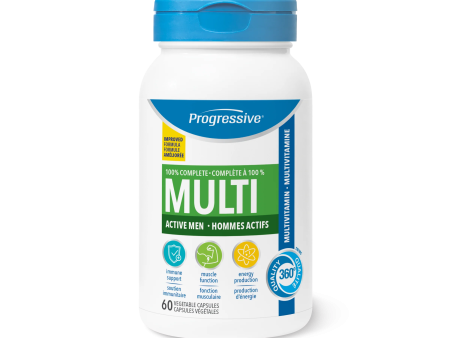 Progressive Multivitamin Active Men (VCaps) Online now