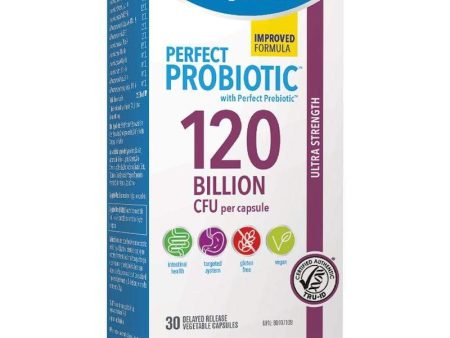 Progressive Perfect Probiotic Ultra Strength 120 Billion CFU (30 VCaps) Online now