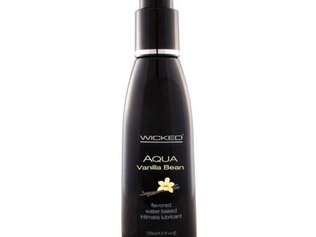 Wicked Aqua Lubricant - Vanilla Bean (120 mL) Fashion