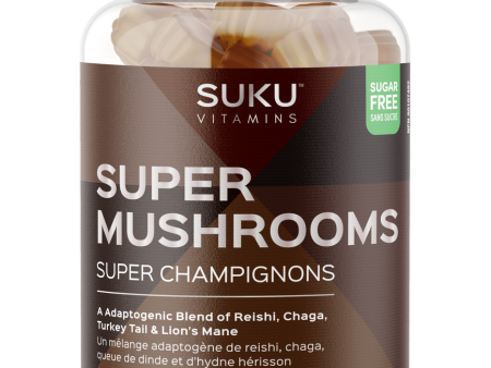 Suku Vitamins Super Mushrooms - Coffee (60 Gummies) Online