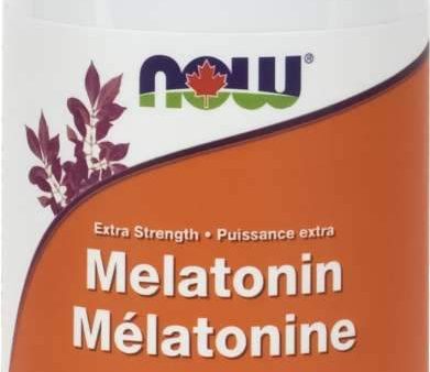 NOW Melatonin 10 mg (100 VCaps) Supply