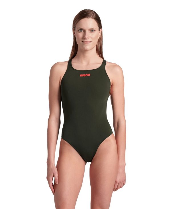 Arena | Team Swimsuit | Pro Solid | Dark Sage Cheap