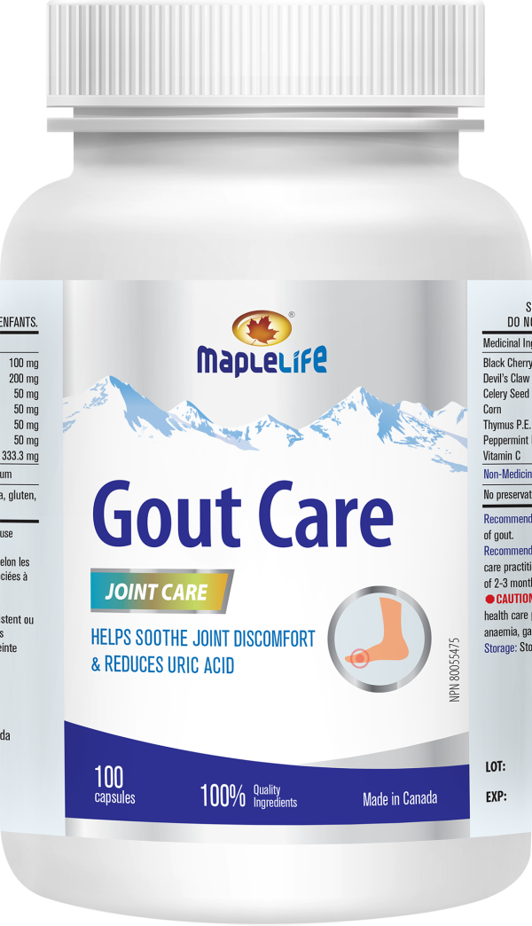 MapleLife Gout Care (100 Capsules) Cheap