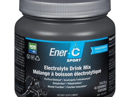 Ener-C Sport Electrolyte Drink Mix Mixed Berry Tub 154 g Hot on Sale