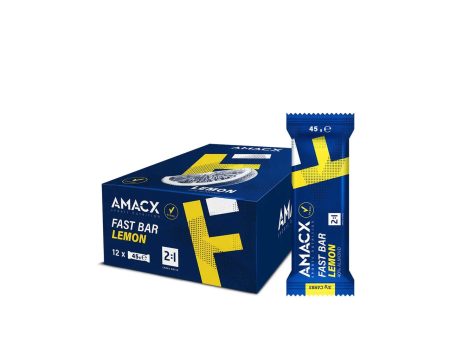 Amacx | Fast Bar | Lemon | 12 Pack For Cheap