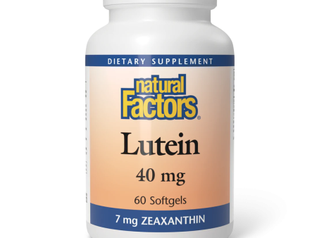 Natural Factors Lutein 40 mg (Softgels) on Sale