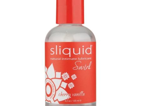 Sliquid Swirl Natural Intimate Lubricant - Cherry Vanilla (125 mL) Online Sale