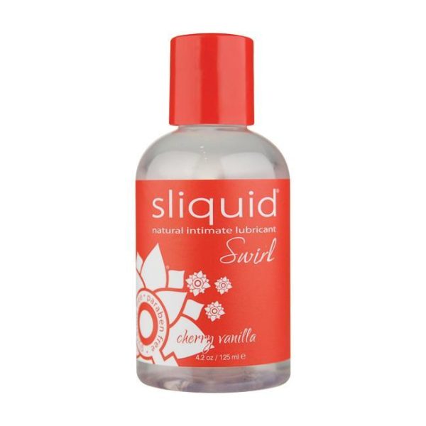 Sliquid Swirl Natural Intimate Lubricant - Cherry Vanilla (125 mL) Online Sale