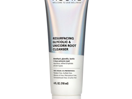 Acure Resurfacing Glycolic & Unicorn Root Cleanser (118 mL) on Sale