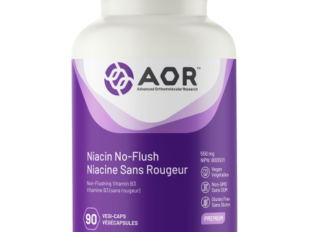 AOR Niacin No-Flush 550 mg (90 VCaps) Sale