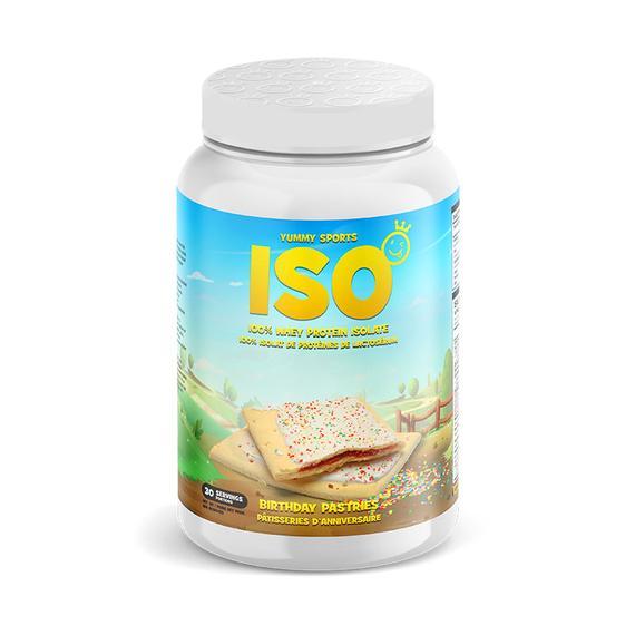 Yummy Sports ISO 100% Whey Protein Isolate - Birthday Pastries (2 lbs) Discount