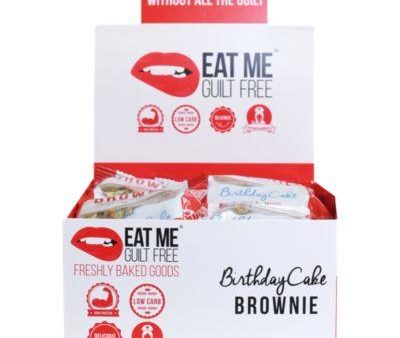 Eat Me Guilt Free Brownie - Birthday Cake Online Sale